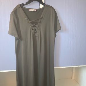 Pink Rose Olive dress